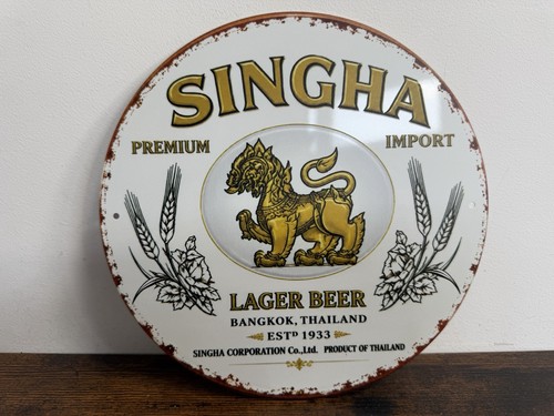 Singha beer bier blech - singha,