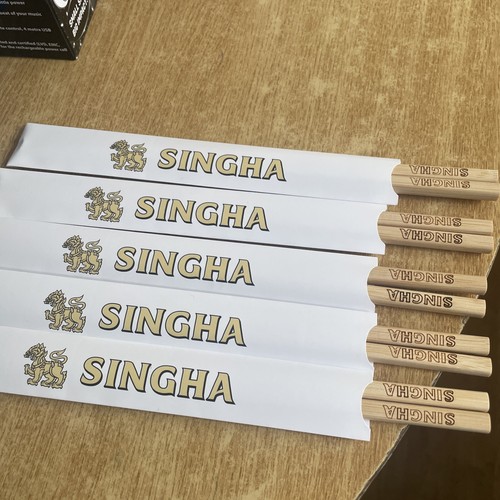 Singha lager holz essstäbchen - singha,