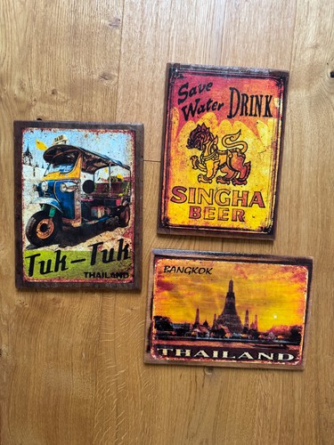 Holzbild thailand - holzbild,