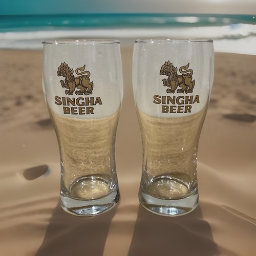 Singha beer glasses number - beer,