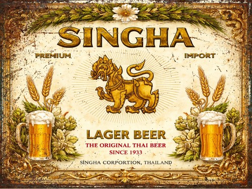Singha lager metall - singha,