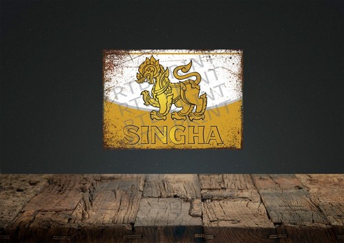 Singha metall bier schild - bier,