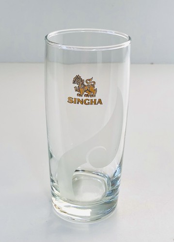 Singha beer half pint tumbler - beer,,