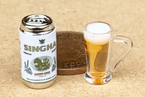 Puppenhaus glas bier - glas, of